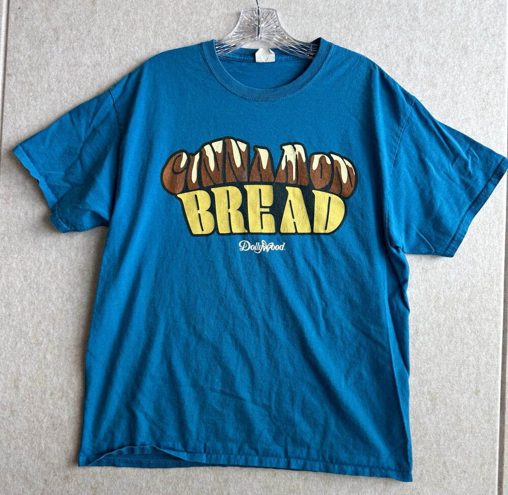 Dollywood Cinnamon Bread T Shirt Blue Port & Company Estimated XL Dolly Parton